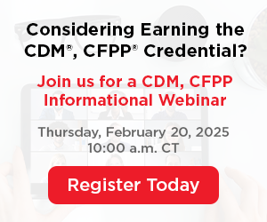 CDM, CFPP Informational Webinar