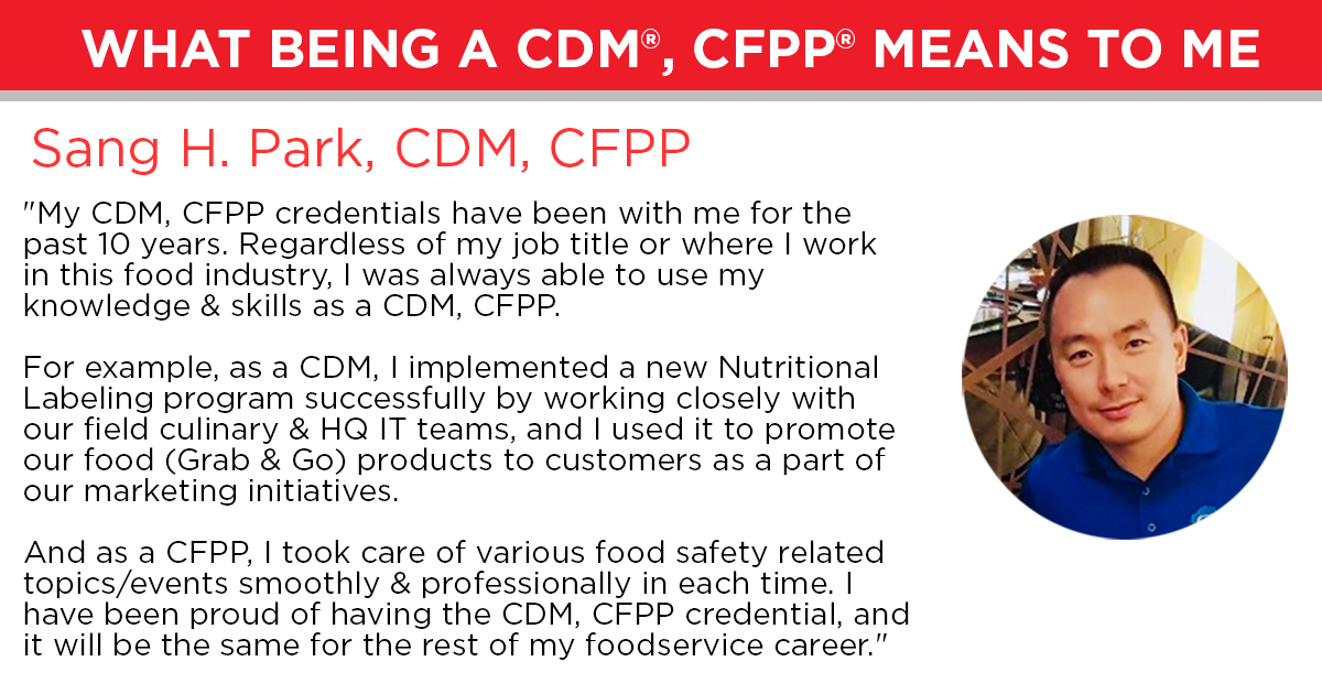 What Being a CDM, CFPP Means to Me